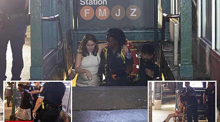 2 female tourists shoved onto NYC subway tracks