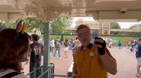 Disneyland honors free admission ticket won by California man in 1985