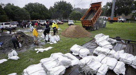 The Latest: Debby knocks out power to hundreds of thousands in Florida, Georgia