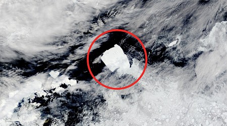 World's Largest Iceberg May Be Trapped in Ocean Vortex for Years