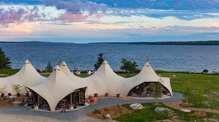 Maine has one of the best glamping resorts in America