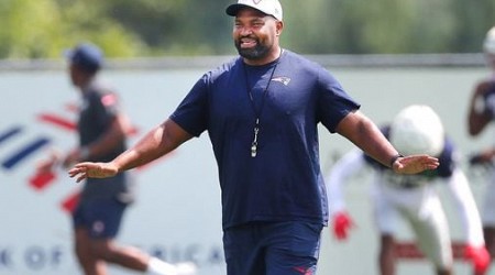 Patriots coach Jerod Mayo had a rough week. He weathered it impressively.