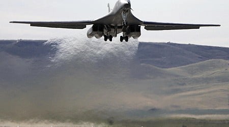 Multiple crew failures and wind shear led to January crash of B-1 bomber, Air Force says