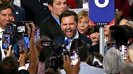 RNC attendees embrace JD Vance as Trump's 2024 running mate