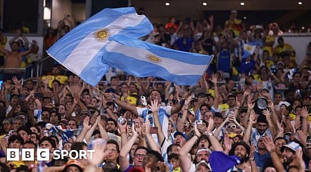 'Argentina song stained glory of Copa victory'