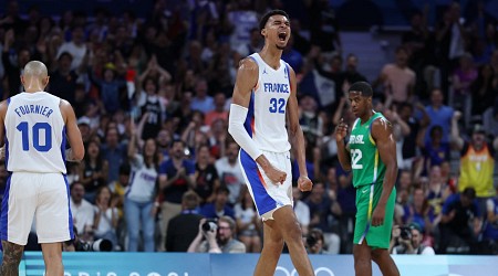 Wemby, France Beat Brazil: Group Results Ahead of 2024 Olympic Basketball KO Bracket