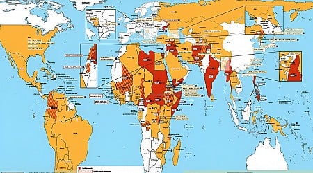 The world experienced 36 conflict contexts in 2023, the highest number in ten years