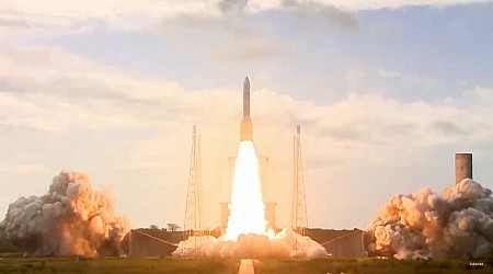 Oggi è stato lanciato per la prima volta il razzo spaziale europeo Ariane 6