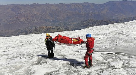 The body of a climber buried by an avalanche 22 years ago in Peru is found in the ice