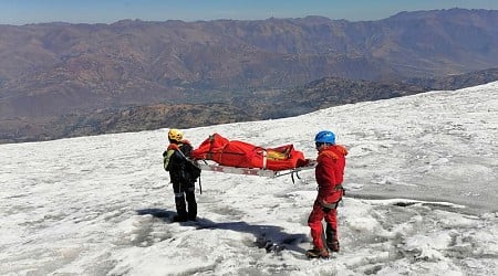 American mountaineer’s body found by fellow US climbers 22 years after going missing in Peru