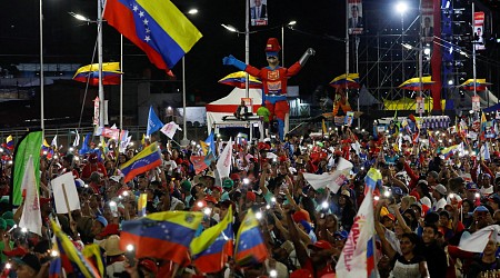 Venezuela presidential candidates hold final rallies ahead of election