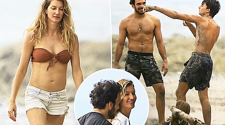 Gisele Bündchen, boyfriend Joaquim Valente vacation with her kids