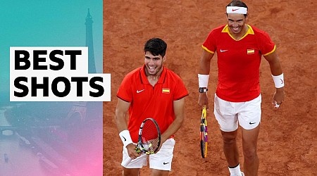 Watch: Best shots from Nadal & Alcaraz against Argentina