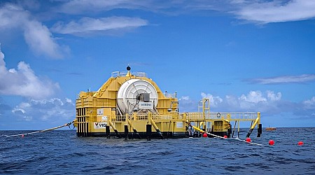 Revolutionary grid-scale wave energy generator deployed in Hawaii