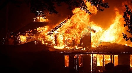 Man arrested in connection with massive California wildfire