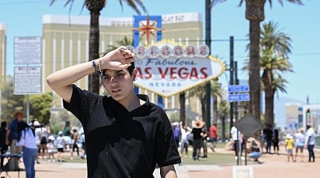 Aux États-Unis, Las Vegas enregistre la température la plus élevée de son histoire, avec 49 °C