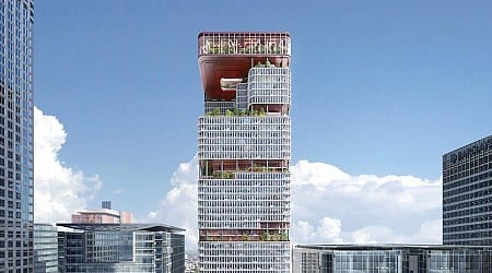 This is what office towers could look like due to hybrid working