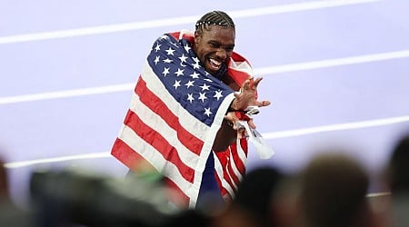Olympic Champion Noah Lyles Shows the World His Adorkable Side