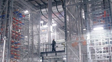 See inside one of the high-tech refrigerated warehouses powering Walmart's grocery dominance