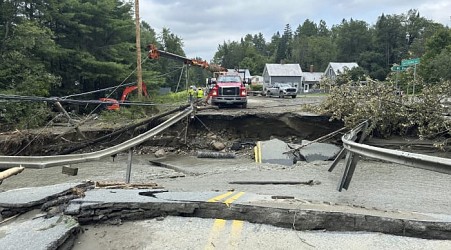 More flooding hits Vermont with washed-out roads, smashed vehicles and destroyed homes