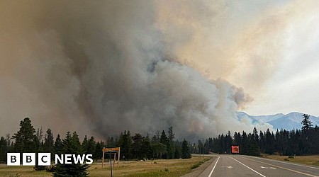 Rain and cooler weather bring relief from Jasper fire