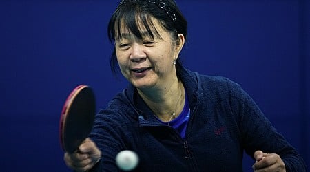 Chinese-Chilean table tennis player makes Olympics debut at age 58 in the Paris Games