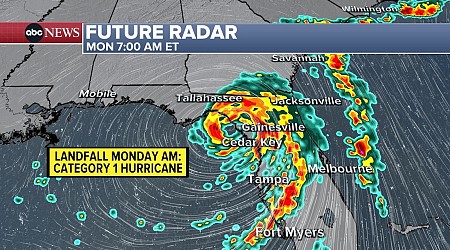 Tropical Storm Debby strengthens into a hurricane: Path and tracker