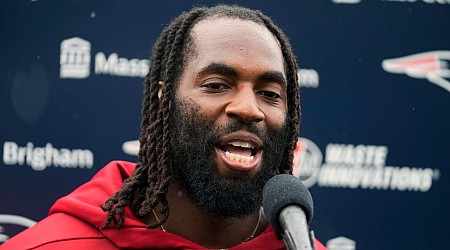 Judon has animated talks with Pats coach, execs