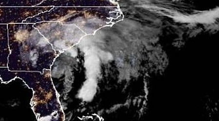 Slow moving Tropical Storm Debby could bring "catastrophic flooding" to parts of Georgia, South Carolina, forecasters say