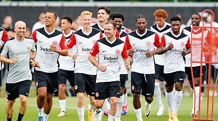 Bundesliga: Trainingsauftakt der Eintracht mit Uzun vor 1.000 Fans