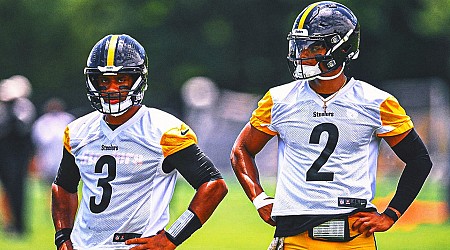 Justin Fields took first-team reps at Steelers training camp. Here's why