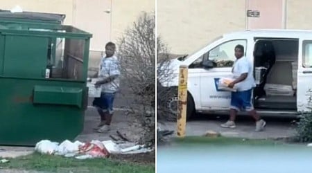Nashville USPS worker caught on viral TikTok allegedly hurling boxes of mail into dumpster