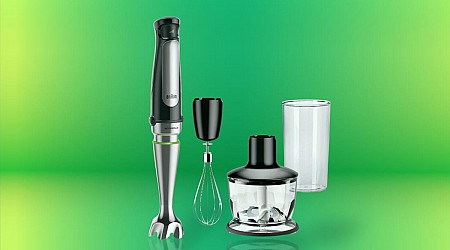 My Do-It-All Handheld Immersion Blender Is 20% Off Right Now for Prime Day