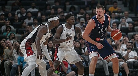 Hey, Look, Jokic Has His Shirt On This Summer