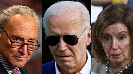 Key Democrats Chuck Schumer and Nancy Pelosi might just be open to ditching Biden