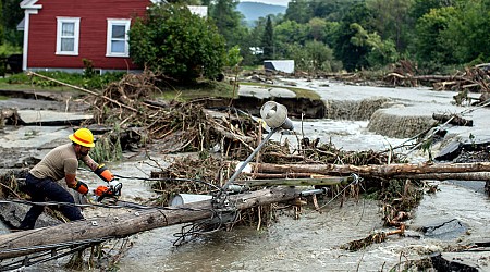 More flooding hits Vermont with washed-out roads, smashed vehicles and destroyed homes