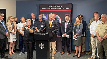 McMaster, state officials give update on Tropical Storm Debby preparations