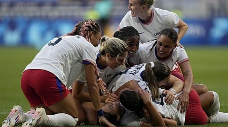 U.S. women's soccer team beats Germany, earns spot in Olympic gold medal match against Brazil