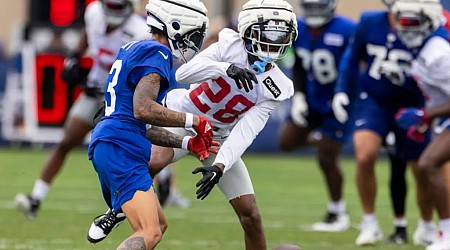 Giants' cornerback battle heating up at training camp