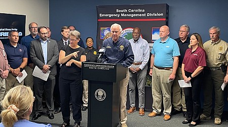 Gov. Henry McMaster provides update on state’s response to Tropical Storm Debby