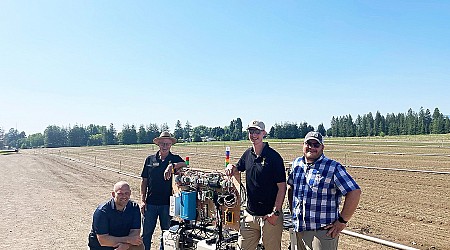 Tech meets trees: Robotic weeder tested in Coeur d'Alene forest