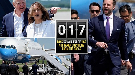 JD Vance approaches Air Force Two after Kamala Harris, Walz land in Wisconsin — says it will be ‘my plane’ soon