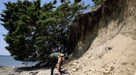 Rising seas from climate change threaten to wash away pieces of Maine's Indigenous history