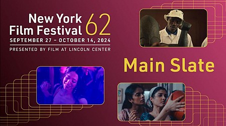 New York Film Festival Unveils Main Slate