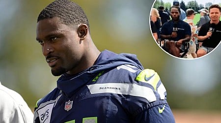 DK Metcalf swings helmet at teammate in Seahawks fight