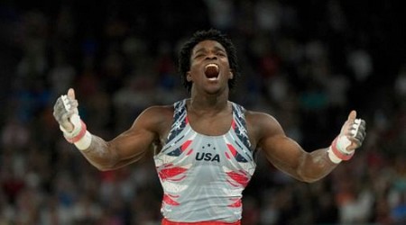 Frederick Richard won bronze, now enjoying Games