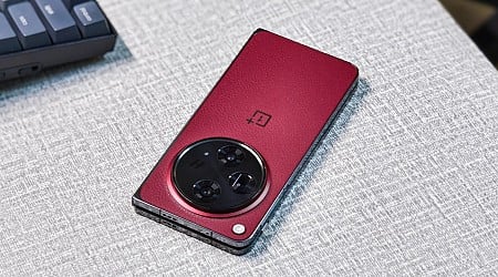 This is the OnePlus Open’s new red color, and it’s absolutely stunning