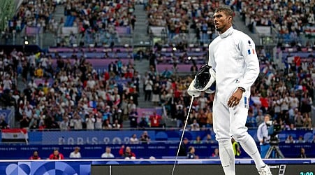 JO 2024 : l'escrimeur Yannick Borel remporte la médaille d'argent