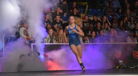 Ludlow’s Samantha Bertini makes history, wins national wrestling title