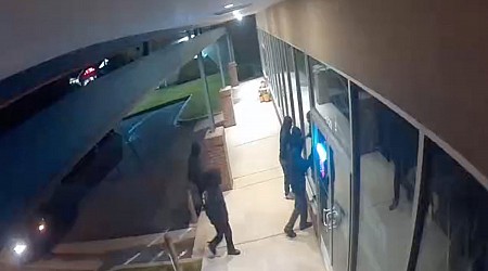 KRDO exclusive video: Gun store security system scares off four individuals shortly before another break-in